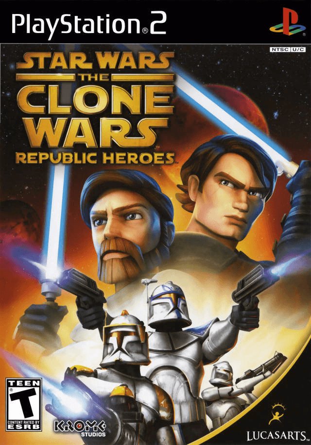 Star Wars Clone Wars: Republic Heroes box art for Playstation 2
